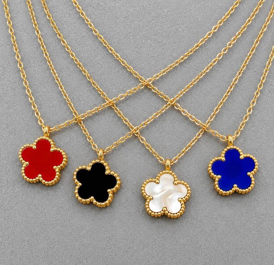 Collar Trébol Dorado – 4 Colores