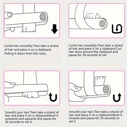 Professional 1.18 in Ceramics Flat Iron Hair Straightener, Wireless, Rechargeable, Portable, USB, White